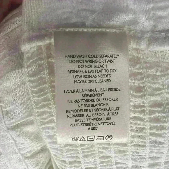 FREE PEOPLE Chloe White Cotton Sweetheart
Neckline L - Picture 9 of 10